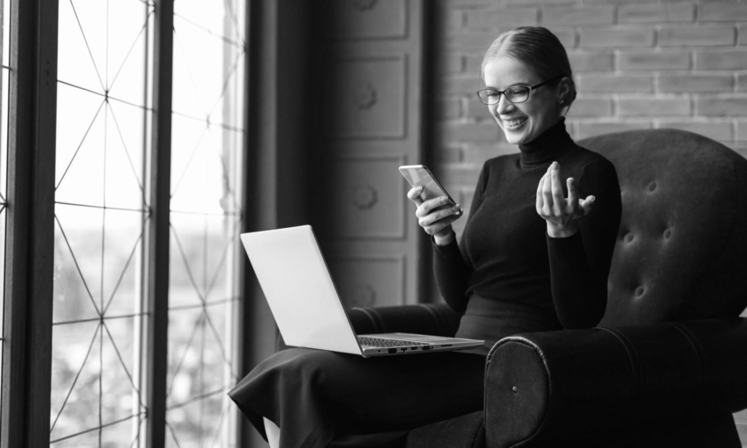 Konzultace s klientem o investičním vzdělávání